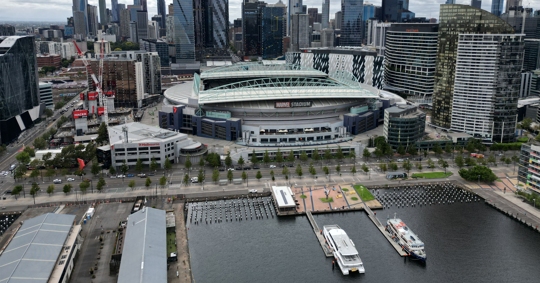 Marvel stadium in docklands victoria - conveyanbcing services