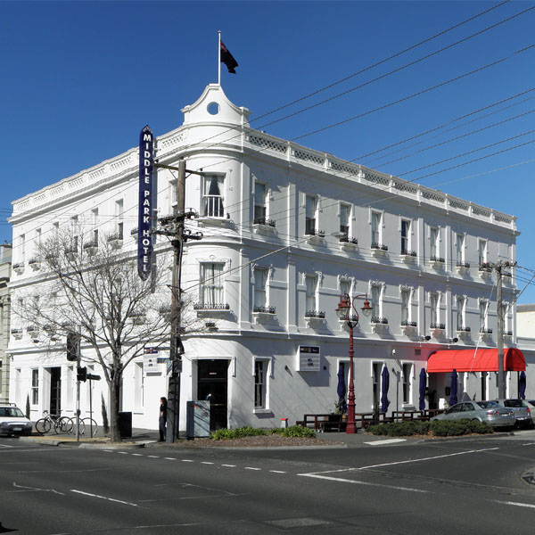 middle park hotel, victoria